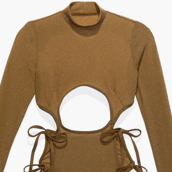 Olive green Savagexfenty “sleep and shine straps teddy” lingerie - Picture 3 of 4